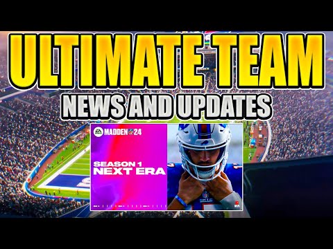 Massive Madden 24 Ultimate Team Update Reveal!