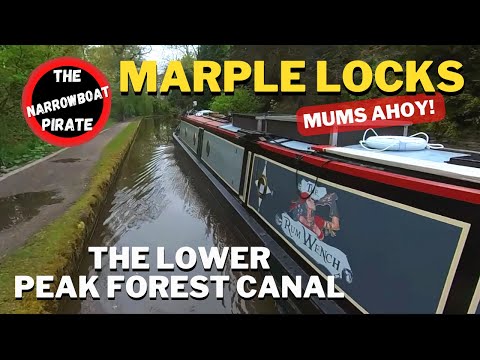 Marple locks & the Lower Peak Forest Canal [Ep 54]