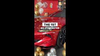 First MG Cyberster in Malaysia!