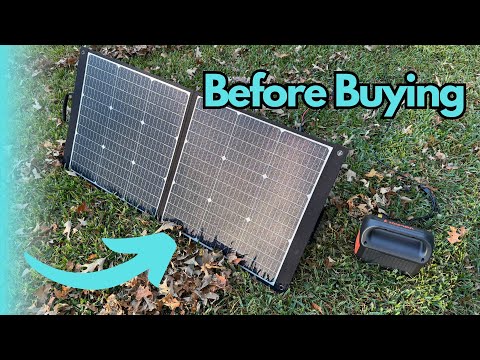 ZOUPW 100W Solar Panel Review (One of the Best I've Seen)