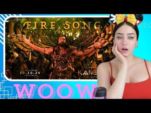 Fire Song (Tamil) - Lyrical Reaction | Kanguva | Suriya | Devi Sri Prasad | Siva | Viveka