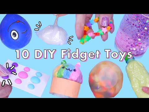 10 DIY Best Compilation TIKTOK POP IT Fidget toys! VIRAL TikTok anti-stress fidgets