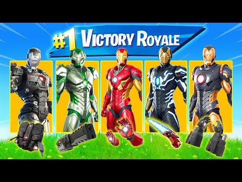 The *RANDOM* IRON MAN Challenge in Fortnite!