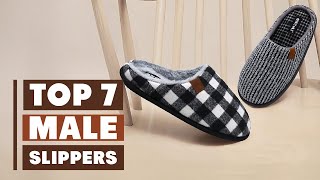 7 Best Male Slippers for Indoor and Outdoor Use