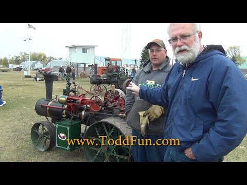 Steam Tractor Miniature of a 1912 George White