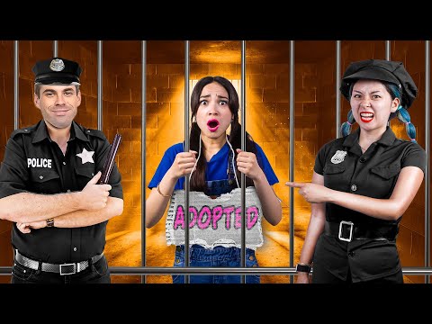 I Was Adopted by a Cop! IF My Mom is the Police! Funny Situations by Crafty Hacks