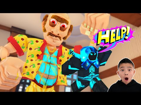 Escape Evil STEPDAD! Obby CKN Gaming