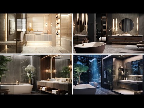 LUXURY BATHROOM DESIGN IDEAS 2025 - MODERN BATHROOM DECORATING IDEAS 2025 - LUXURY BATHROOMS 2025