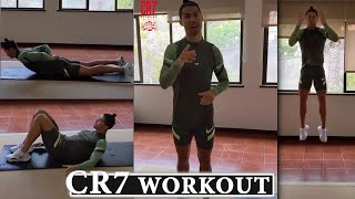 Cristiano Ronaldo Shows his Workout Routine!