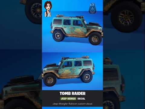 Fortnite Jeep Wrangler Tomb Raider Edition