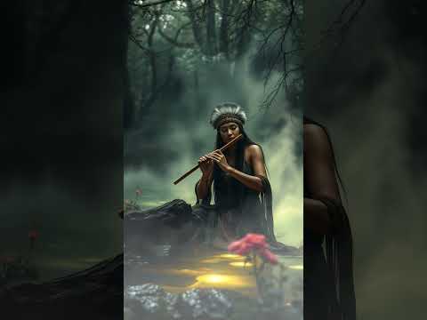 Healing Native Flute Meditation Music for deep calm mind #shorts #calmingmusic #relaxingmusic