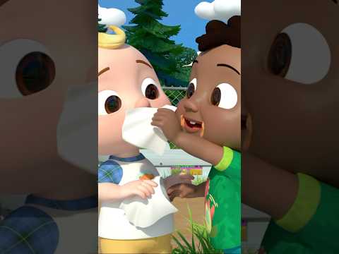 Learn to Clean up! Messy Wash Your Hands Song! #cocomelon #shorts