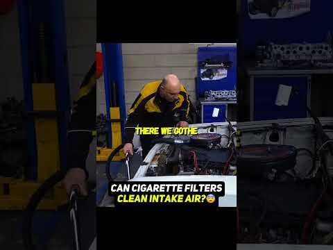 Will cigarette filters work in a car's intake?