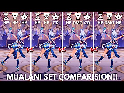 Best Build for C0 Mualani? HP vs CRIT Genshin Impact...