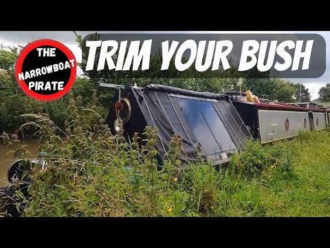 My Narrowboat has grown a beard! | New fancy rope work crafted on the canal towpath [Ep 61]