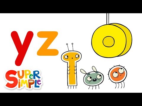 The Letters Y-Z | Pratfall ABCs | 🌈 Super Simple ABCs