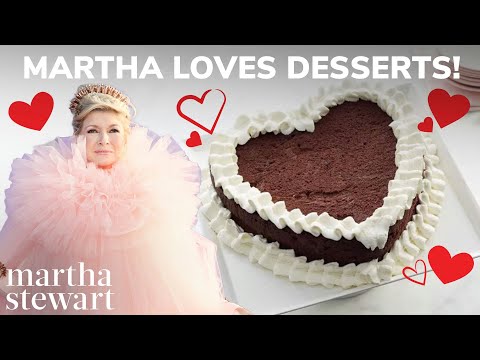 Martha Loves Desserts! | Her Favorite Cake, Custard, and Cookies