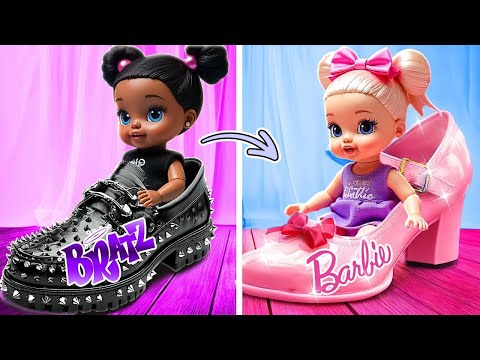 Bratz Needs a New Face! Bratz Gets a BIG Barbie Beauty Makeover