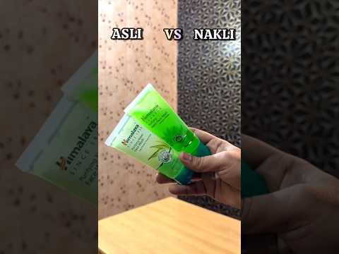 Himalaya Face Wash Original VS Fake