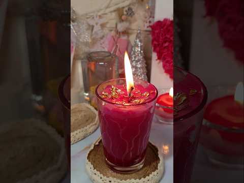 Wow DIY Magic Candle 🩷 #diy #creative #shorts #candle #art #satisfying #magic #craft #diy #handmade