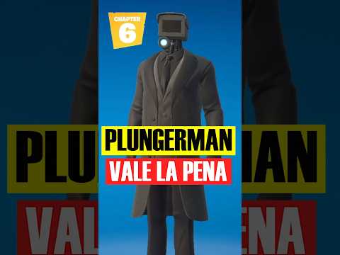 ✅VALE LA PENA SKIN PLUGERMAN SKIBIDI TOILET FORTNITE EN 2025 ( CAPITULO 6)