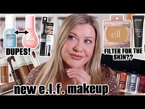 ELF LAUNCHED SO MANY NEW MAKEUP PRODUCTS! What's Actually Good?!