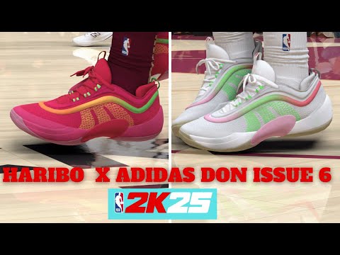 Haribo Gummy Bears x adidas DON Issue 6 NBA2K25 SHOE CREATOR