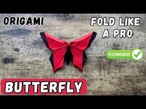 Origami Butterfly – Fold Like a Pro! Expert-Level Tutorial From Easy Origami World