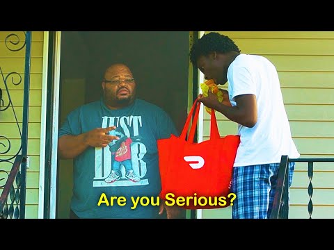 Eating People’s DoorDash Food