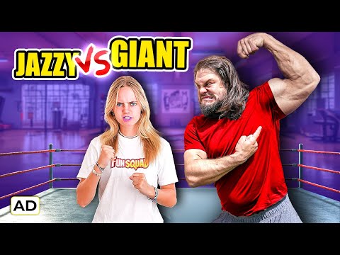 Gymnast VS Giant! *EPIC FAIL*