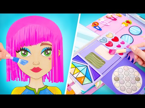 AMAZING Paper DOLL TRANSFORMATION | DIY Gadgets for Dolls with Mr. Maker by Imagine PlayWorld