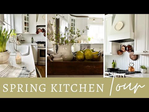 Spring Kitchen Tour | Cozy Cottage Kitchen Decorating Ideas