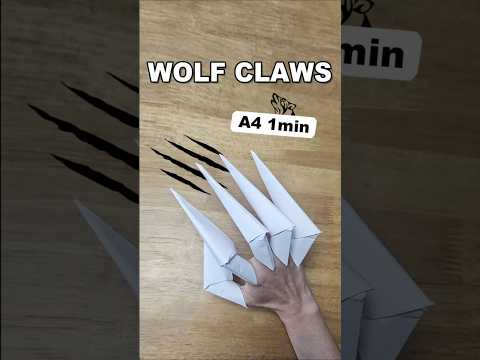 How to make Claws Origami