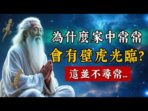 為什麼家中常常會有壁虎光臨？這很不尋常，揭秘背後的靈性秘密。