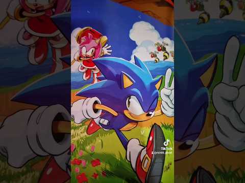 Sonic The Hedgehog Cómic #kamite #sega #sonic #fypシ #viralshort