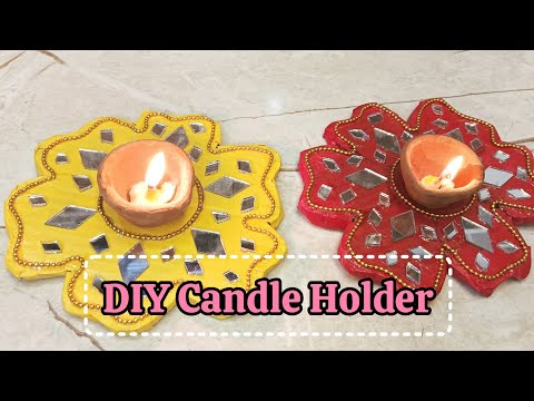 Tealight Candle Holder DIY|Candle Holder for Diwali|Candle Holder DIY|Diwali Decoration ideas|DIY