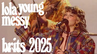 Lola Young - Messy (Live from The BRIT Awards 2025)