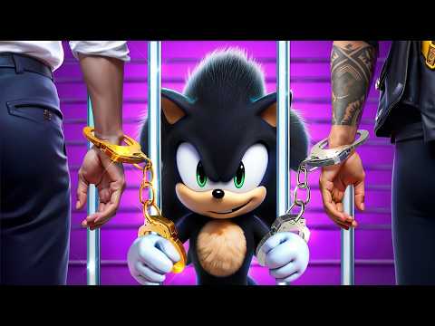 SONIC THE HEDGEHOG 3! How to Escape from HELL Prison! JOCK and NERD Cop VS Sonic