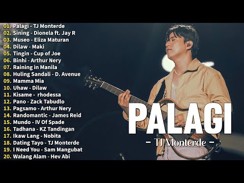 PALAGI - TJ Monterde 💗 Best OPM Tagalog Love Songs With Lyrics 2025 Playlist 💗 OPM Trending 2025