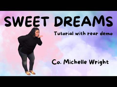 Sweat dreams official line dance tutorial Low intermediate choreography my Michelle Wright