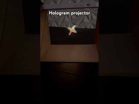 HOW TO MAKE HOLOGRAM PROJECTOR EASY TUTORIAL | 3D HOLOGRAM PROJECTOR FROM RICK CREATIVE DIY CRAFTING