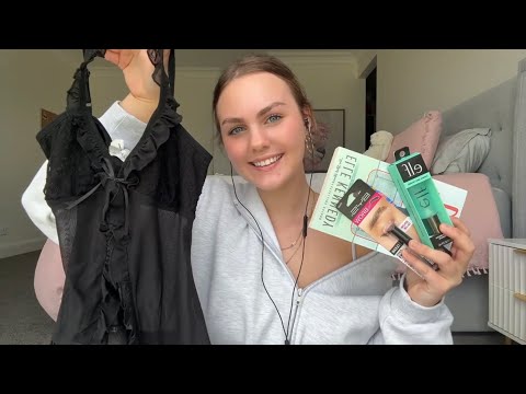 ASMR soft spoken shopping haul 🛍️🛍️