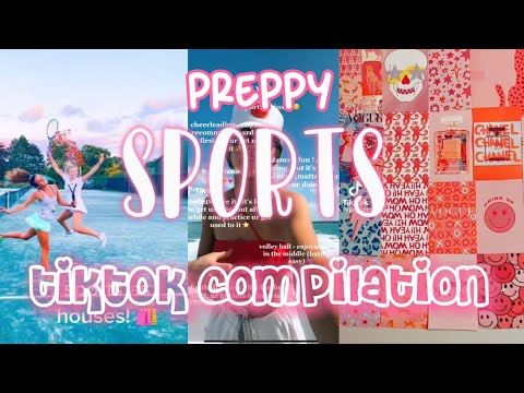 preppy sports! 🥍 | tiktok compilation | please sub! | 🫶🏽🩷🫶🏽🩷🫶🏽 | #preppy #viral