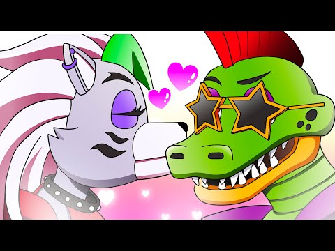 Monty wants to kiss Roxy | Five Nights at Freddy's : Security Breach