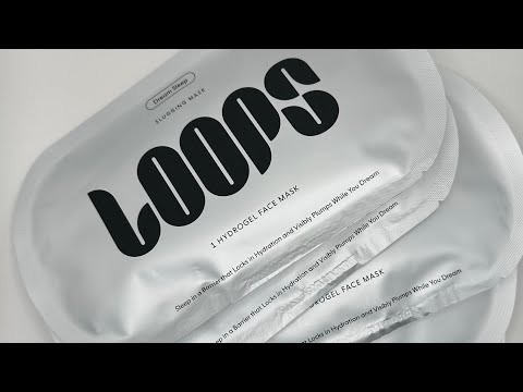 LOOPS Dream Sleep Review - LOOPS BEAUTY Hydrogel Face Masks - Slugging Face Masks