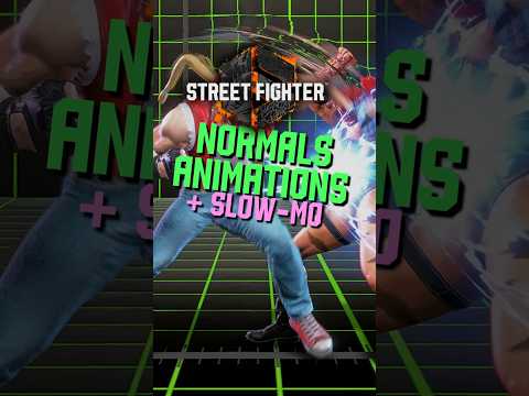 SF6 Terry Normals + SLOWMO #StreetFighter6 #Capcom #streetfighter #sf6 #スト6 #shorts #Terry