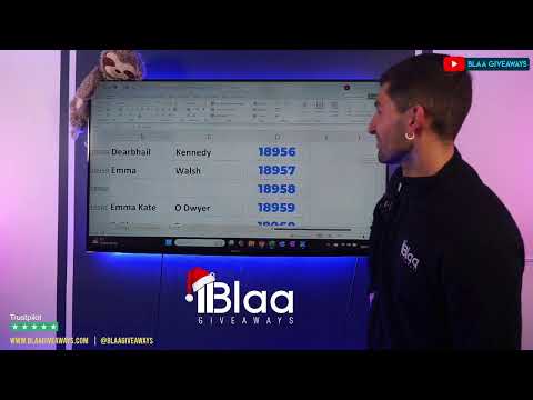 BLAA GIVEAWAYS | LIVE DRAW | 29th Dec 2024