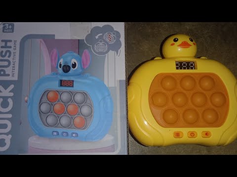 7:20 Minutes Satisfying with Unboxing Yellow Duck Fast Push Game ASMR