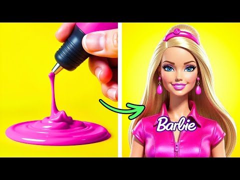 WOW 🤩💖 Barbie Makeover! Magical Transformations And Awesome Gadgets by 123 GO! Galaxy