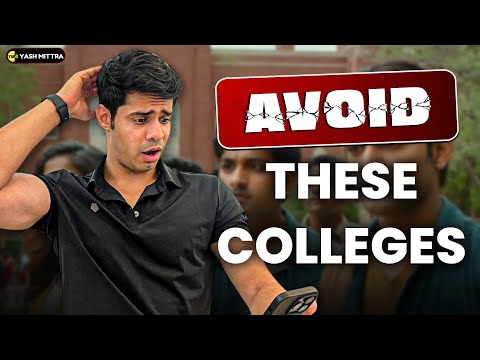 Colleges you NEED to avoid